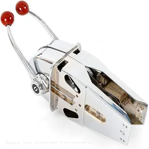 ISURE MARINE Double Lever Marine Twin Engine Throttle Control Boat Handle Replacement Boat Achieve Double Handle Engine Control thumbnail-3