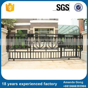 China New Product Front Modern Cheap Iron Gate Designs For Homes thumbnail-2
