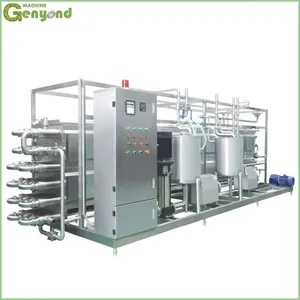 Genyond Automatic Tunnel Tube Pipe Juice Tubular Uht Sterilizer With PLC thumbnail-6