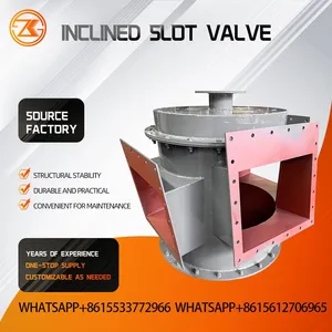 Manual Gear Air Slide Three-way Reversing Valve Low Cost Small Silo Intermittent Material Distribution Equipment thumbnail-2