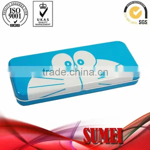 Rectangular Tin Pencil Box thumbnail-1