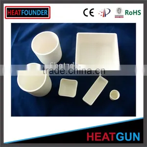 HIGH PURITY 99 CLAY CRUCIBLE/ALUMINA CERAMIC CRUCIBLE/INDUSTRIAL CRUCIBLE thumbnail-1