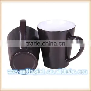Conicial Color Chaning Mug Sublimation Mugd Ceramic Mug Color Changing Mug Mug Press Blue Red & Black thumbnail-1