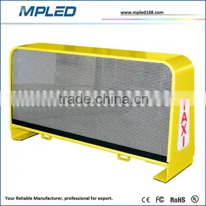Dual Color/single Color/RGB Color Coupe Top Led Sign for Belgium Market thumbnail-1