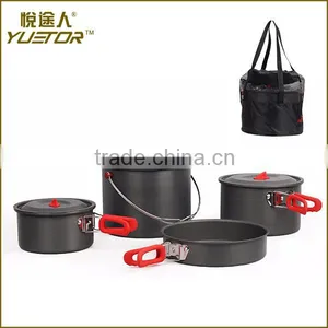 Non Stick Hard Anodized Aluminum Family Cook Set thumbnail-5