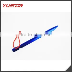 Portable Aluminum Camping Tent Spikes Nail Stakes Triangle Design thumbnail-4