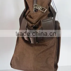 Paris Design Large Size Plain Brown Branded Men Handbags thumbnail-3
