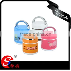 Stainless Steel Bento Food Warmer Container/ Bulk Layered Lunch Box Thermal thumbnail-2