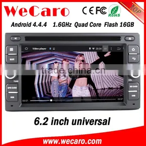 Wecaro 6.2" WC-2U6008 Android 4.4.4 Car Multimedia System Touch Screen Gps Navigation System WIFI 3G 1080p thumbnail-1