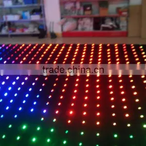 Bar Background Light Led Star Curtain Video Cloth P10 , Each Square Meter About 110 Lamps RGB 3IN1 thumbnail-3