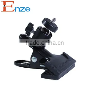 Metal Clip Clamp Holder Mount With Standard Ball Head 1/4 Screw for Photography thumbnail-2