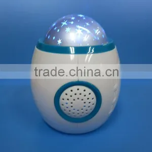 Children Sleeping Sky Star Night Light Projector Lamp Bedroom Alarm Clock Music thumbnail-2