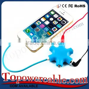 China Wholesale Supplier Hot Sale Premium Multi Headphone Splitter Mp3 Splitter With OEM ODM thumbnail-1