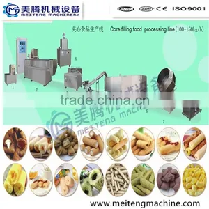 Automatic Jam Center Food Puffs Snack Machine thumbnail-1