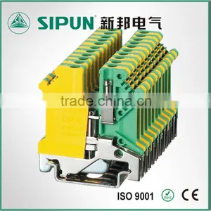 SUK2.5 Earthed Din Rail Screw Type Terminal Block thumbnail-1