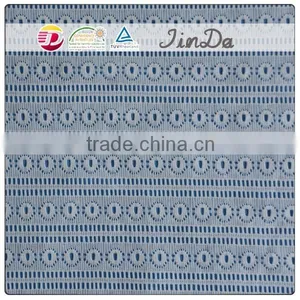 Nylon White Elastic Polish Lace Fabric for Baby Dress thumbnail-4