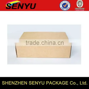 Brown Kraft Paper Box, Corrugated Paper, Custom Logo Printed Packaging Box Supplier's Choice thumbnail-1
