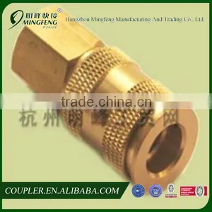 European Universal G1/4F Brass Female Thread Pneumatic Quick Coupler thumbnail-1
