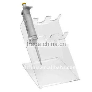 3-Place Clear Acrylic Pipettor Display Stand thumbnail-1