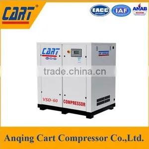 45KW/60HP Atlas Compressor Variable Frequency Air Compresor of Screw Type VSD-60 thumbnail-1