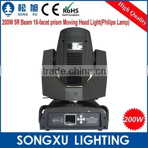 Super Beam 200w Beam 5r Moving Head Dmx Lighting With Zoom thumbnail-6