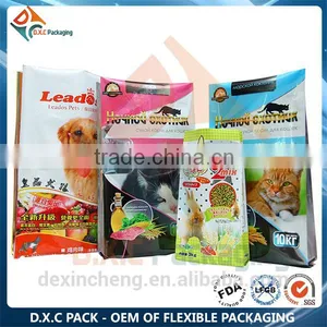 Grain Dry Dog Food Bag Side Gusset Pouch Bag For 1kg Pet Food Packaging thumbnail-4
