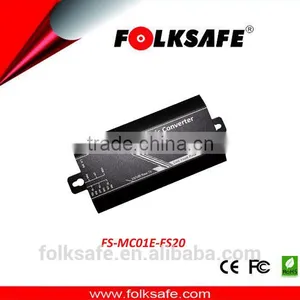 10/100/1000M Gigabit Media Converter W/SC 1*9 Fiber Port to RJ 45 Port W/UTP Cable. W/CE ROHS FCC Certificate thumbnail-1