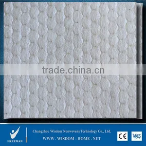 ES PP PET Viscose Polyester Hot Thermal Bond Bonding Hot Air Through Spunbond Nonwoven Fabric for Sanitary Diapers ADL thumbnail-4