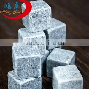 9PCS/Set Chilling Rocks Set Ice Cubes Wine Bourbon Scotch Soapstone Whiskey Stones thumbnail-1