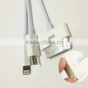 New Product Mirco USB Data Cable 3 in 1 Cheapest 2016 Speed Cable thumbnail-3
