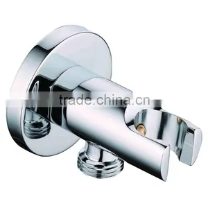 Brass Shower Holder With Automatic Valve, Chrome Finsih and Wall Mounted thumbnail-1