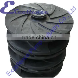 High Quality Centrifugal Abrasion Resistant Slurry Pump Impeller thumbnail-1