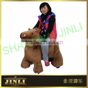 JL-B23 Electric Brown Horse Rides, Ride on Brown Horse, Walking Brown Horse, Brown Horse Scooter,walking Animal thumbnail-1
