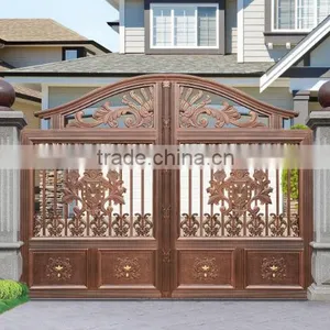 New Kinds of Aluminum Main Gate/aluminum Door Designs for Sale thumbnail-3