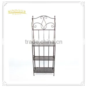 Wholesale Price Custom Printed Display Metal Planter Shelf thumbnail-1