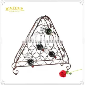 Hot Sale Household Portable Metal Wine Glass Display Wine Rack Cabinets thumbnail-1