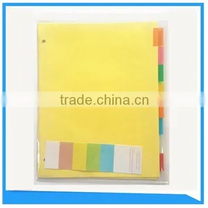 Manila Color 8 Tab Insert A4 Divider thumbnail-1