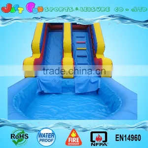 Commercial Grade Water Slide With Pool, Cheap Water Slides for Sale thumbnail-3