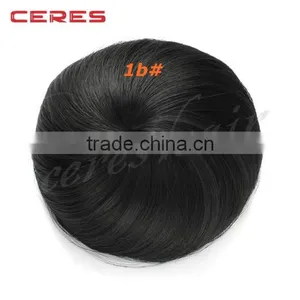 Synthetic Hair Bun Extension Donut Chignon Hairpiece Wig thumbnail-2
