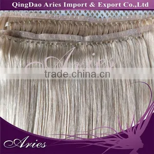 Factory Direct Seling 100% Human Hair ez Loop Weft thumbnail-1