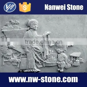 China Grey Granite Customized Carving Stone With Famous Story thumbnail-1