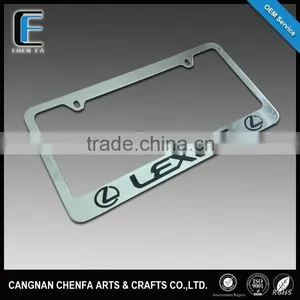 Manufacturer USA Style Zinc Alloy Metal Car License Plate Frame,car License Frame thumbnail-1