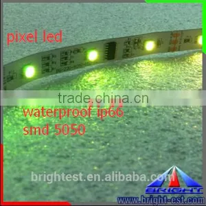 Factory Direct Led Strip WS2801 Waterproof IP65,Digital Led Strip 5050 DC12 thumbnail-4