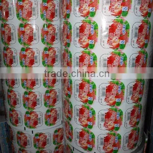 Plastic High Barrier Film Laminated Foil Lid for Cap thumbnail-1
