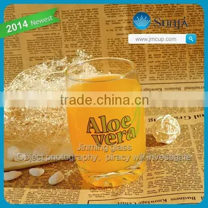 OEM Logo Glass Stein Tumebler Special Shape Bottom Glasses Soda Mini Glass Cup Small Volume Juice Drinking Mini Glass Cup thumbnail-1