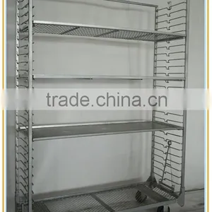 Metal Plant Carts, Metal Push Cart, Flower Cart thumbnail-1