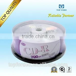 100% New Material Blank CD-R 700MB 52X 80MIN thumbnail-1