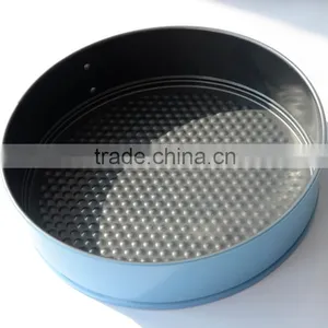 Carbon Steel Non-stick Round Springform Cake Pan 2pcs Set With Color Printing thumbnail-5