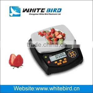 Waterproof Stainless Steel Digital Electronic Industrial Weighing Scale 30kg/0.5g thumbnail-2