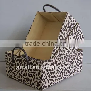 Set of 3 Storage Box With Handles thumbnail-1